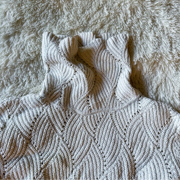 Sundance Cream Turtleneck Sweater - Picture 4 of 5